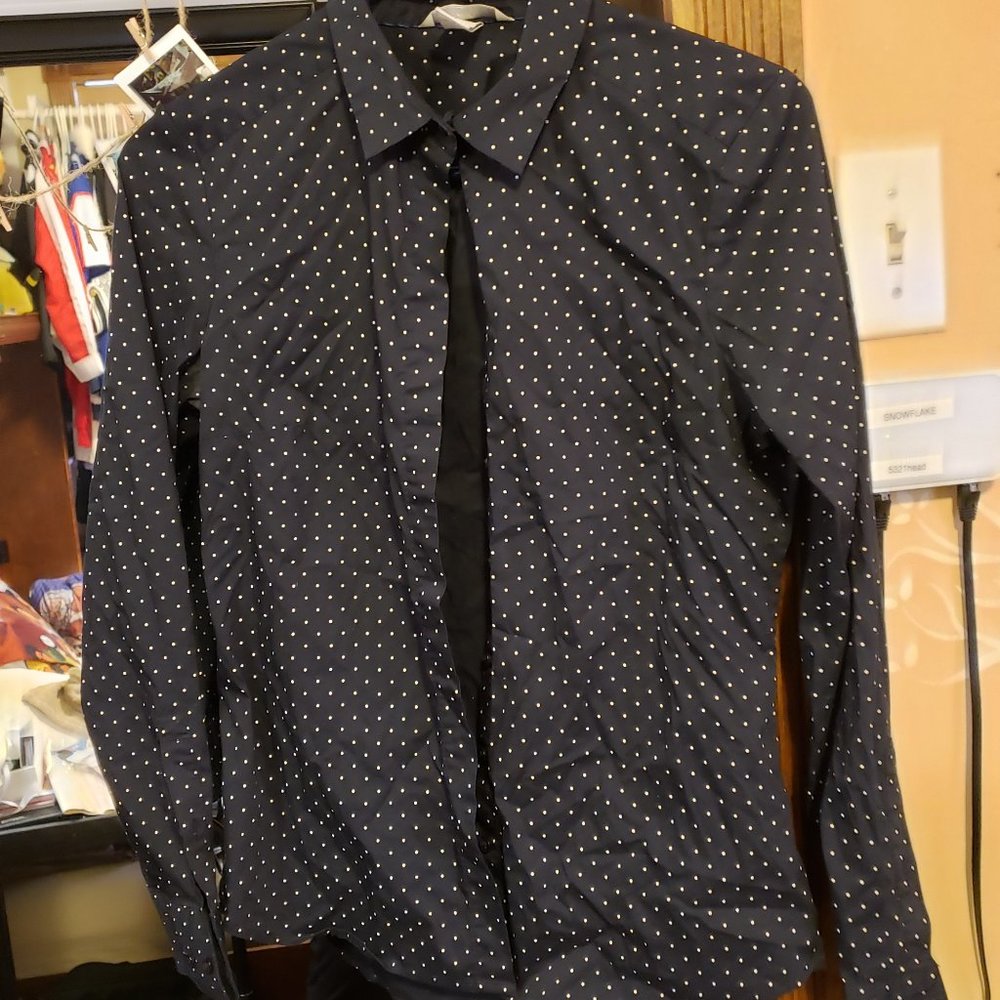 H&M Polka Dot Button Down